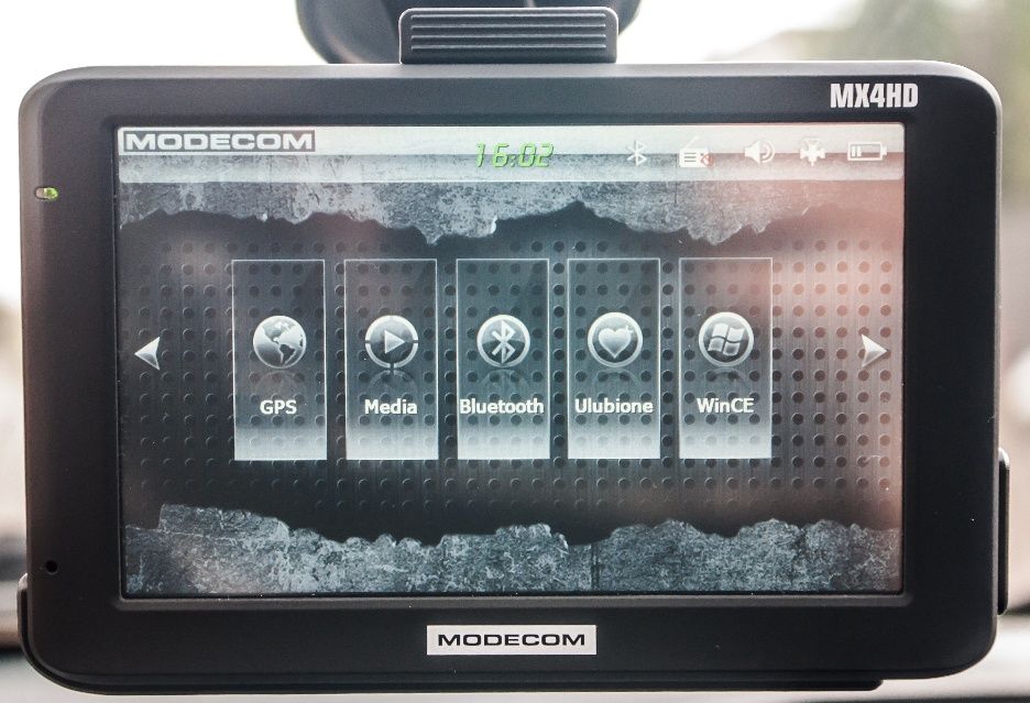 MODECOM FreeWAY MX4HD interfejs główny