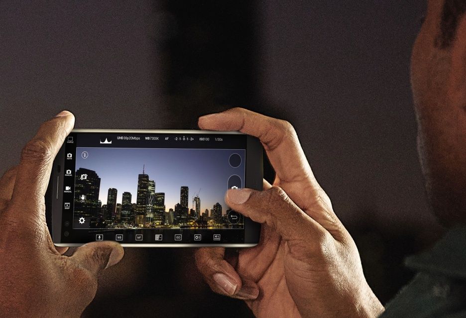 LG V10 tryb foto manualny