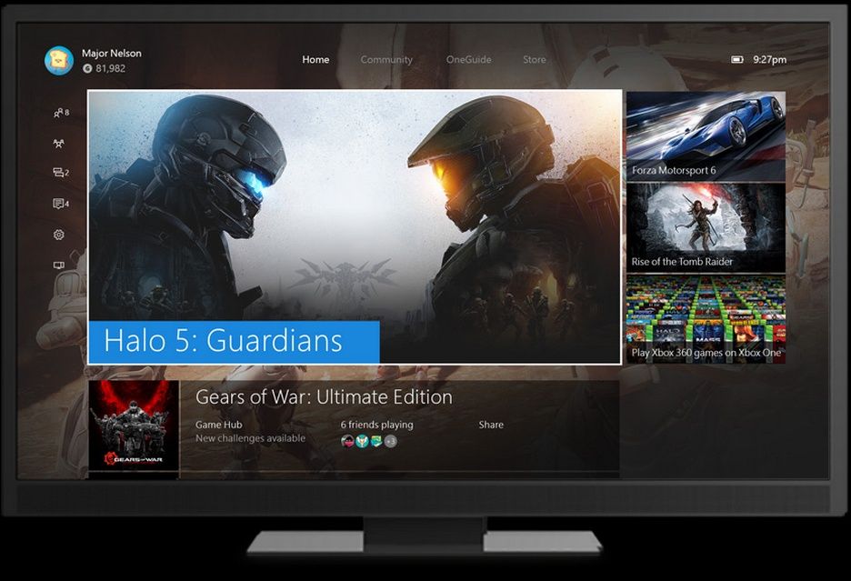 Xbox One aktualizacja