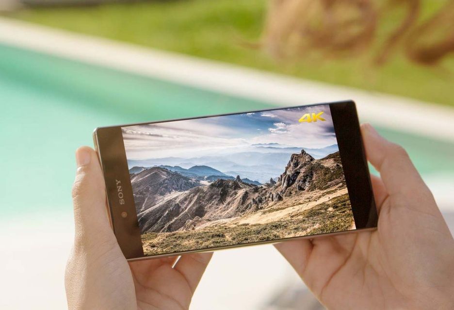 smartfon ekran 4K