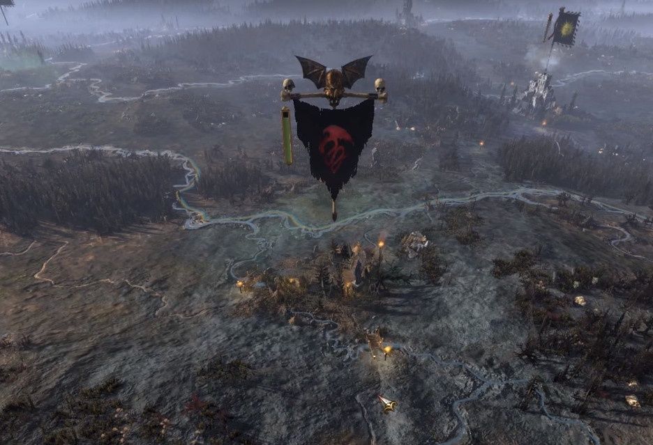 Total War: Warhammer wampiry sztandar