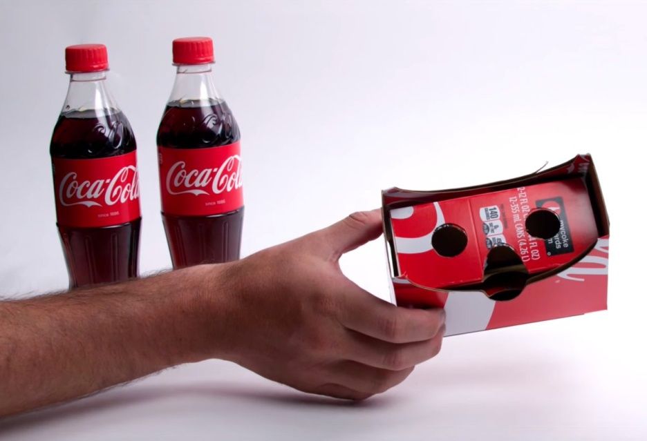 Coca-Cola Google Cardboard