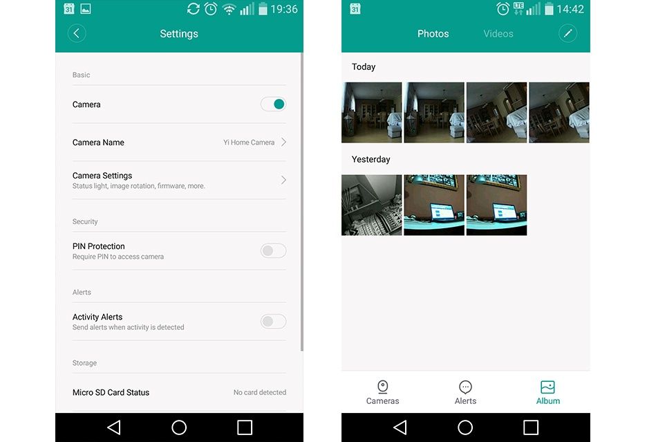 Xiaomi Yi Home aplikacja