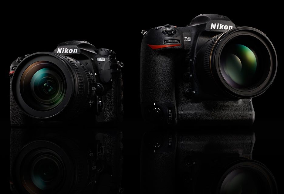 Nikon D500 i D5