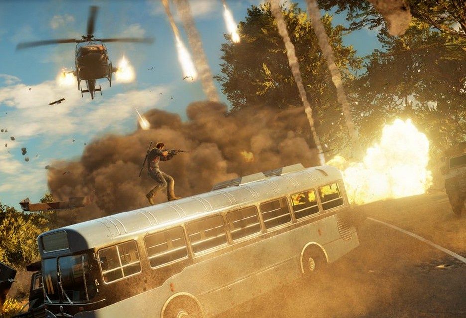 Just Cause 3 bus