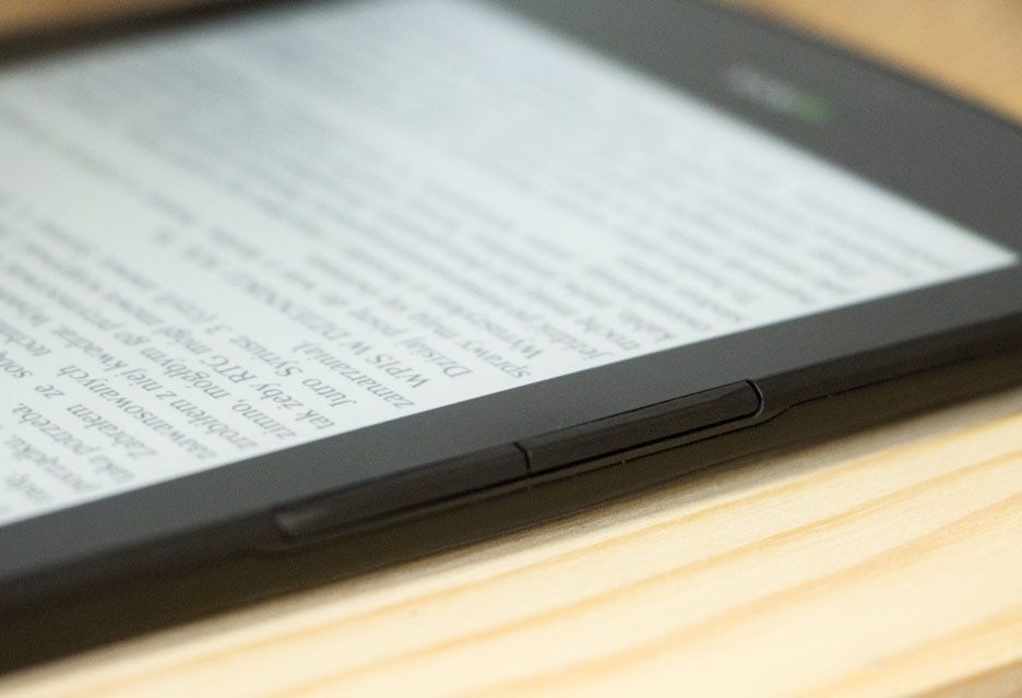 inkBOOK Prime - przyciski zmiany stron