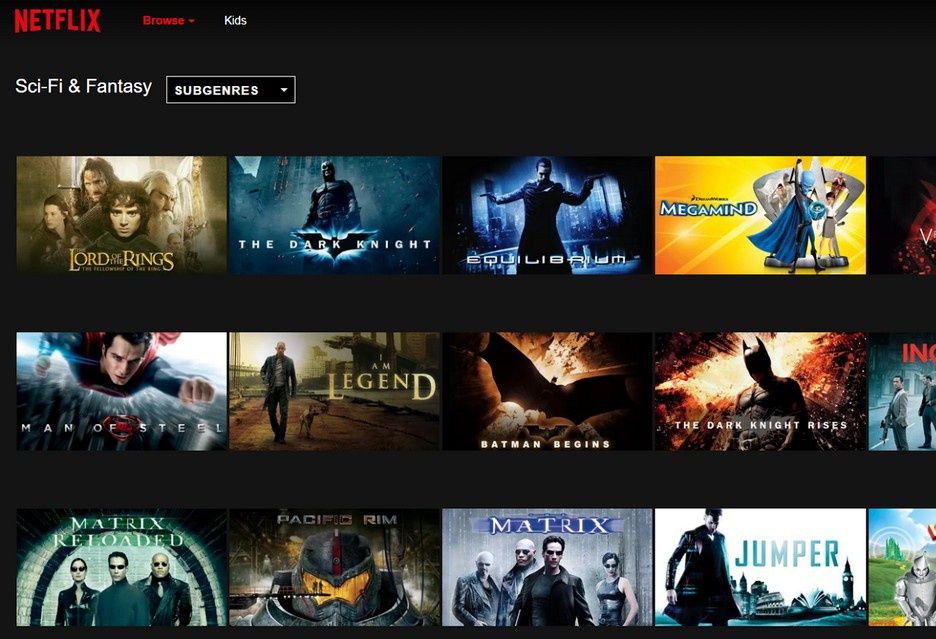 Netflix oferta