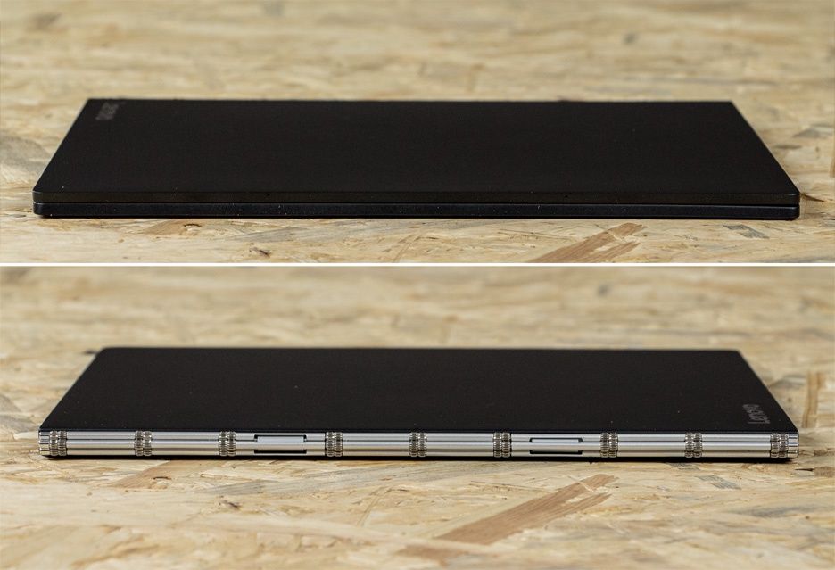 Lenovo Yoga Book przód i tył