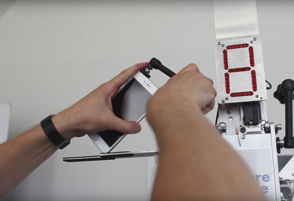 iPhone 6S wytrzymałość test