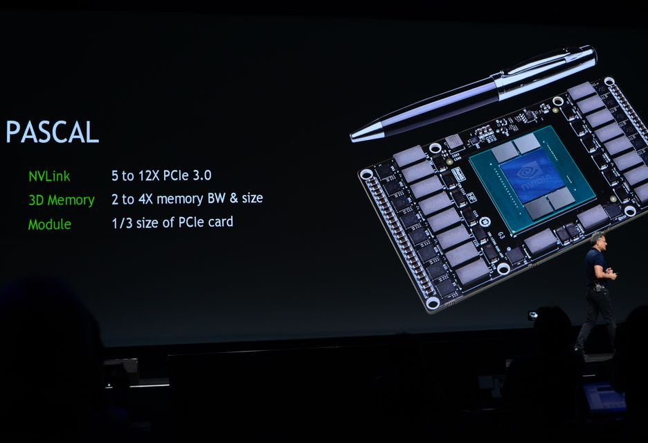 Nvidia Pascal - moduł z pamięciami 3D Memory