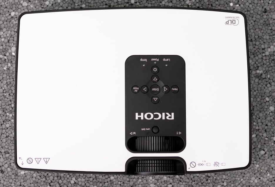 Ricoh PJ WX5461 widok góra