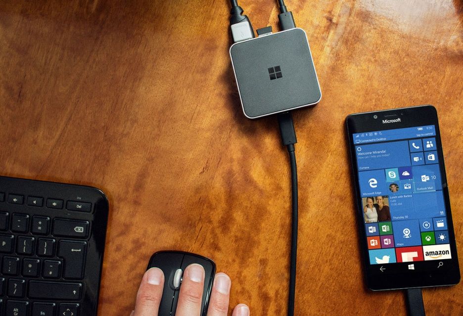 Windows 10 Mobile Continuum