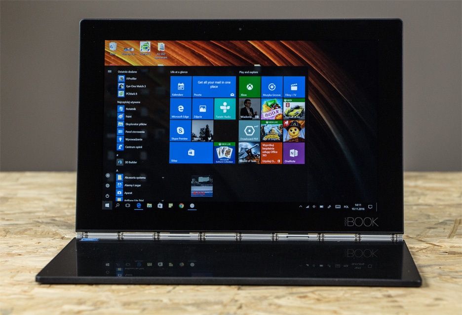 Lenovo Yoga Book przód