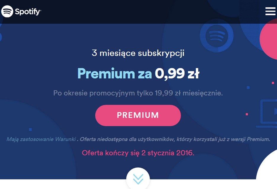 Spotify promocja