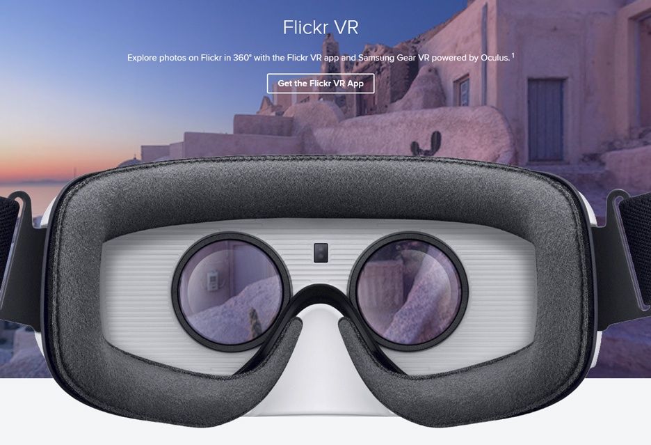 Flickr VR google Samsung Gear VR