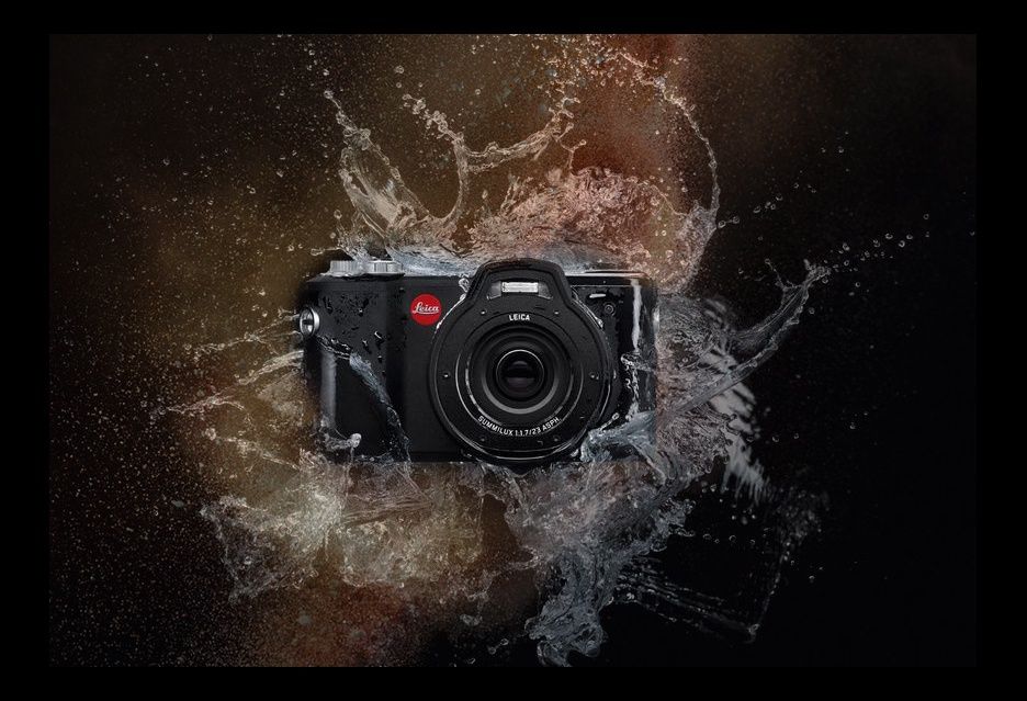 Leica X-U woda piasek