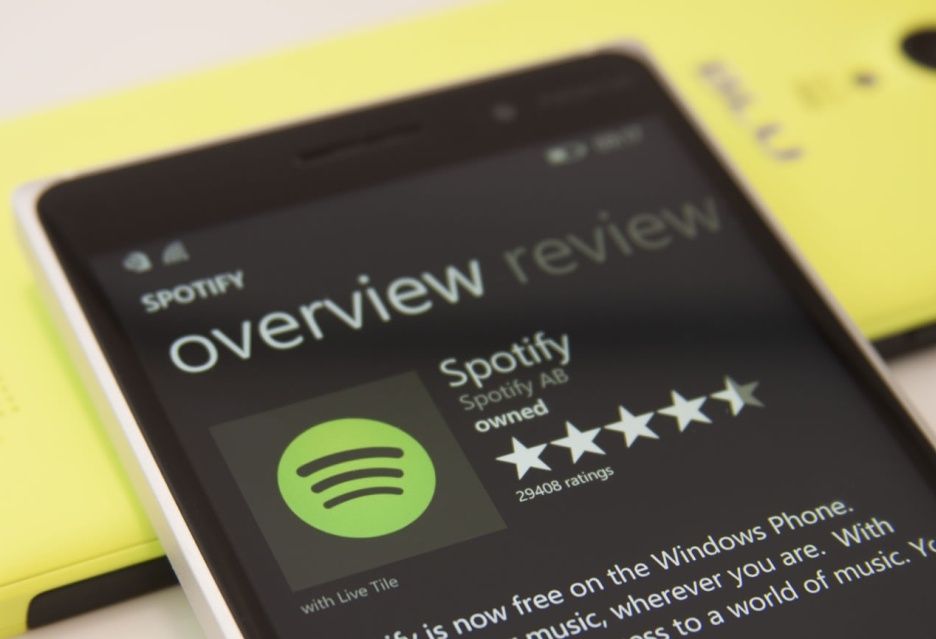 Spotify Windows Phone