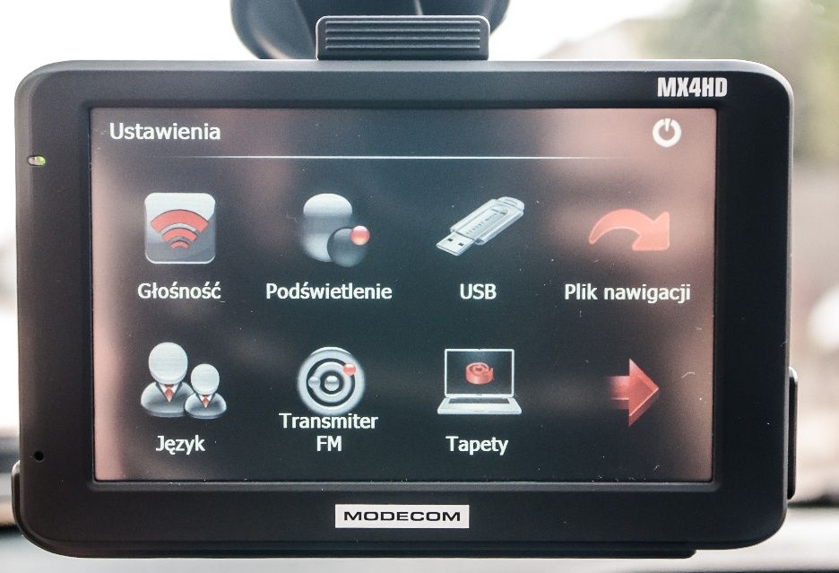 MODECOM FreeWAY MX4HD ustawienia
