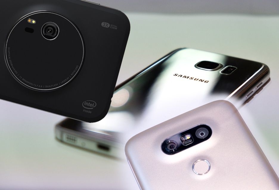 ASUS Samsung LG aparaty
