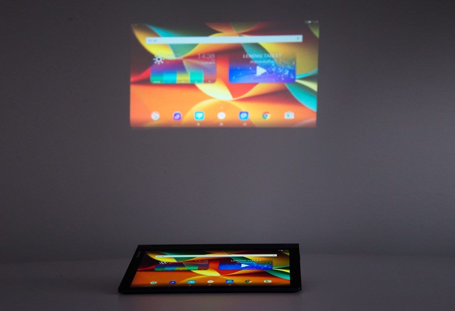 Lenovo YOGA Tab 3 Pro projekcja ekran główny