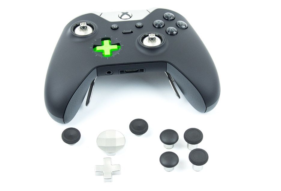 Xbox Elite - różne drążki i krzyżaki