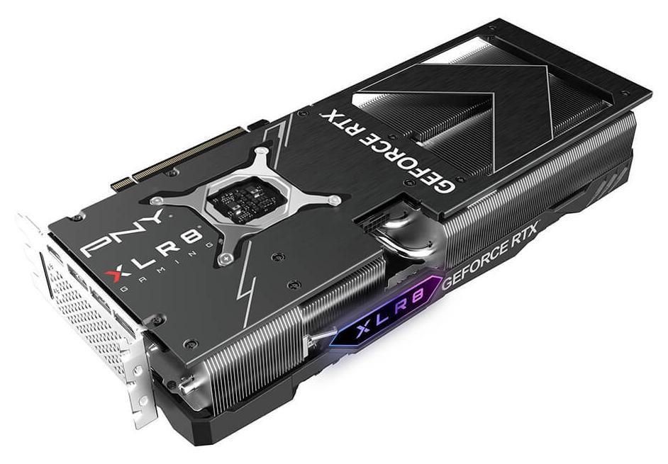 PNY GeForce RTX 4070 Ti XLR8 Gaming Verto 12GB OC DLSS 3 - backplate