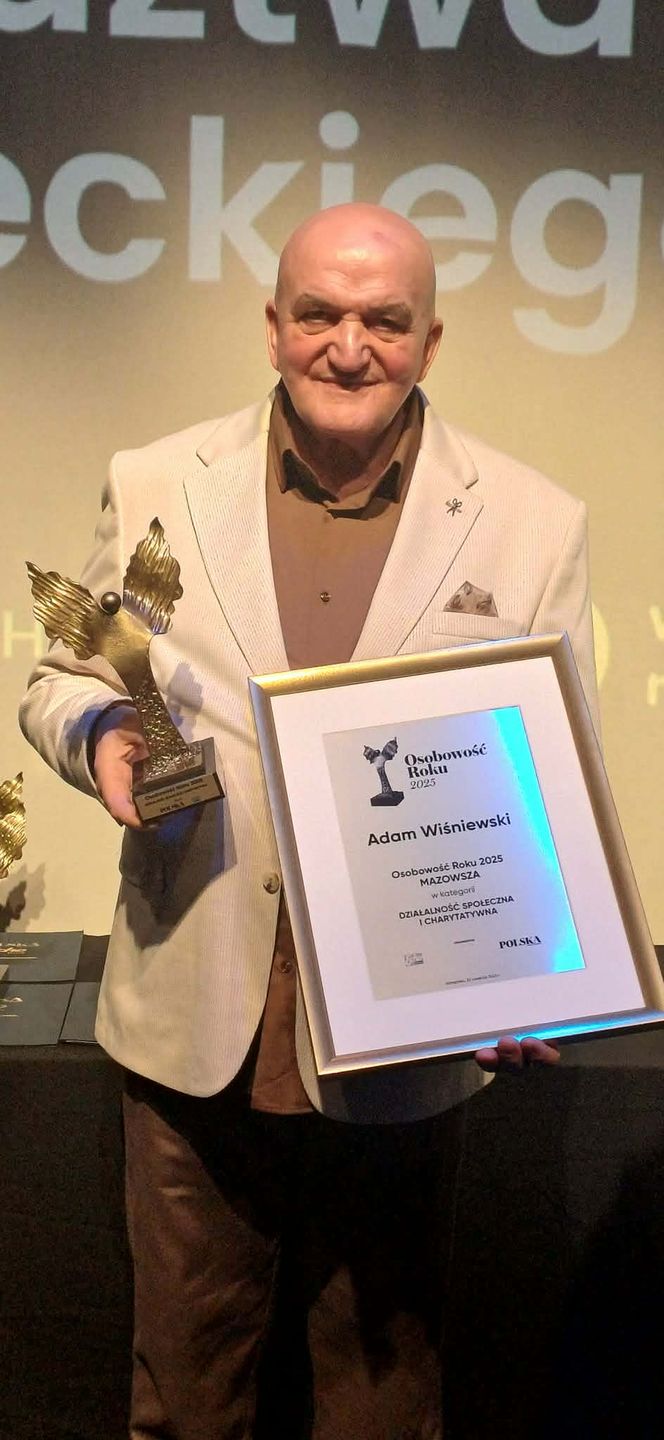 Laureat Nagrody Adam Wiśniewski 