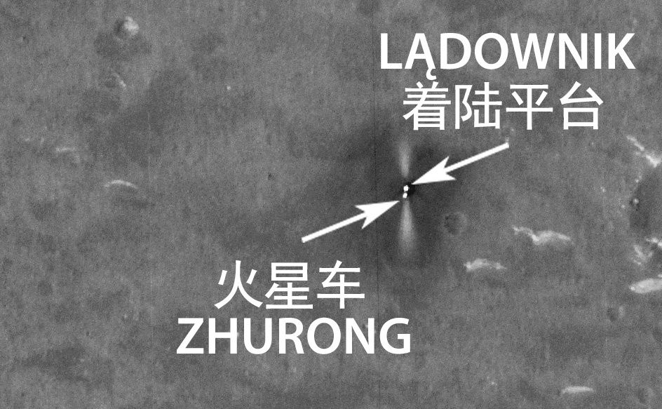 Zhurong i lądownik