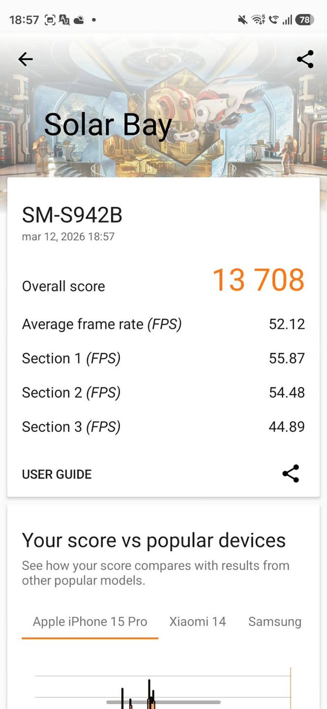 Samsung Galaxy S26 - Solar Bay