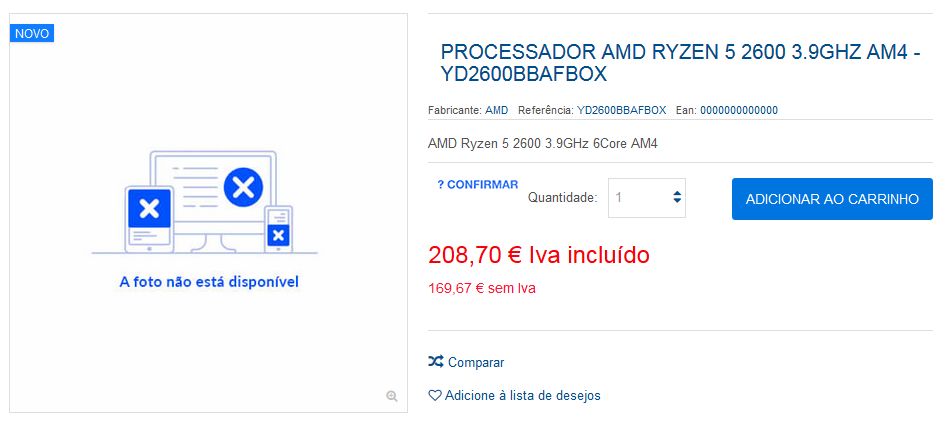 AMD Ryzen 5 2600 - przedsprzedaż