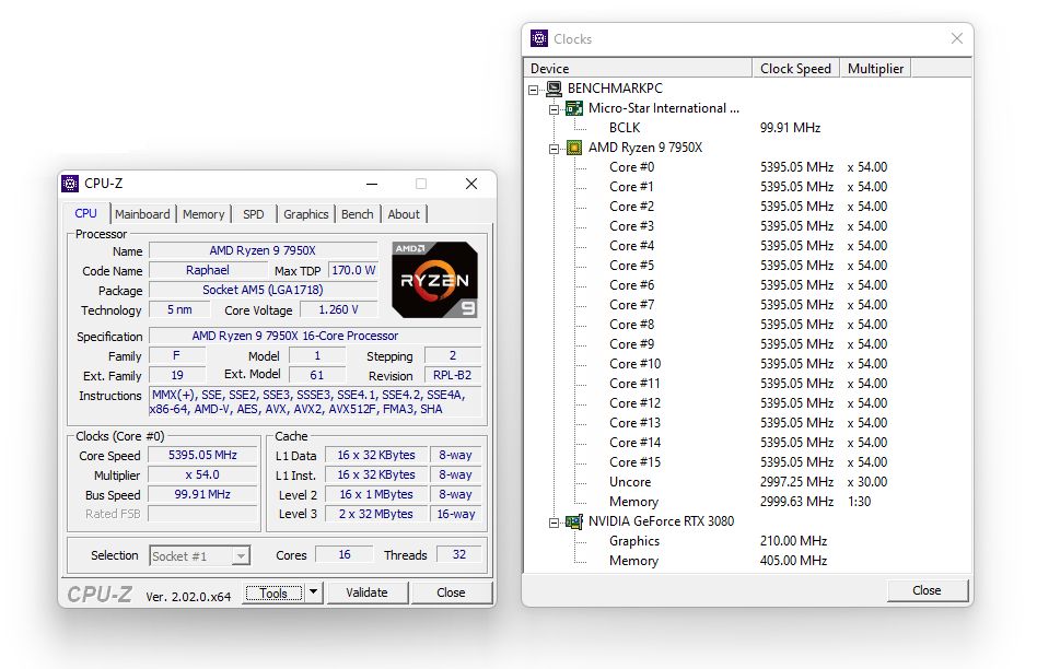 AMD Ryzen 9 7950X - podkręcanie procesora