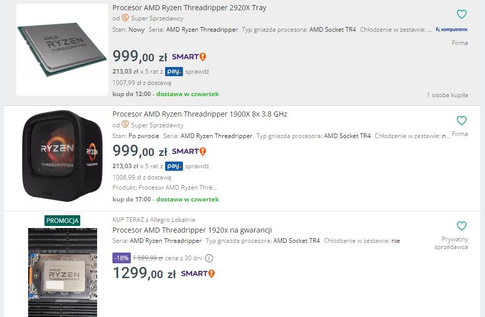 Allegro AMD TR4