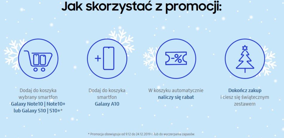 Galaxy A10 promocja