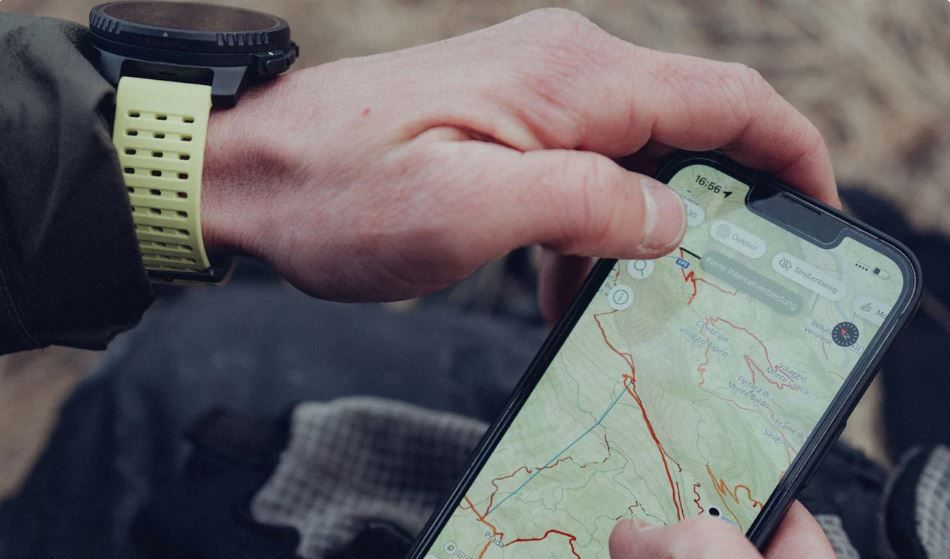 Suunto Vertical mapy