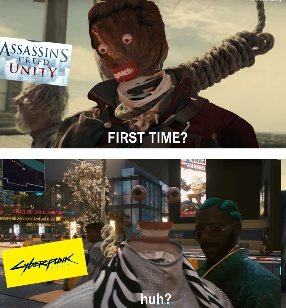 Cyberpunk 2077 mem