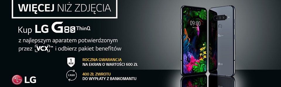 LG G8s ThinQ promocja