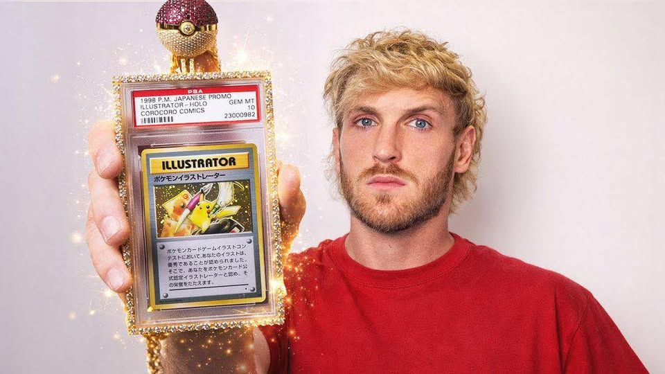 Logan Paul sprzedał najdroższą kartę Pokemon w historii