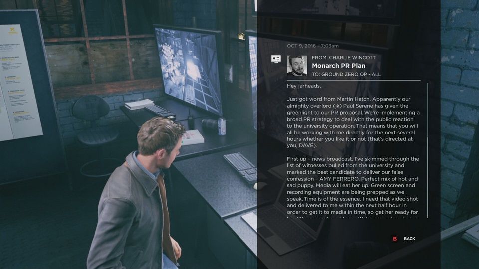 Quantum Break - brak polskiej wersji językowej może stanowić trudność