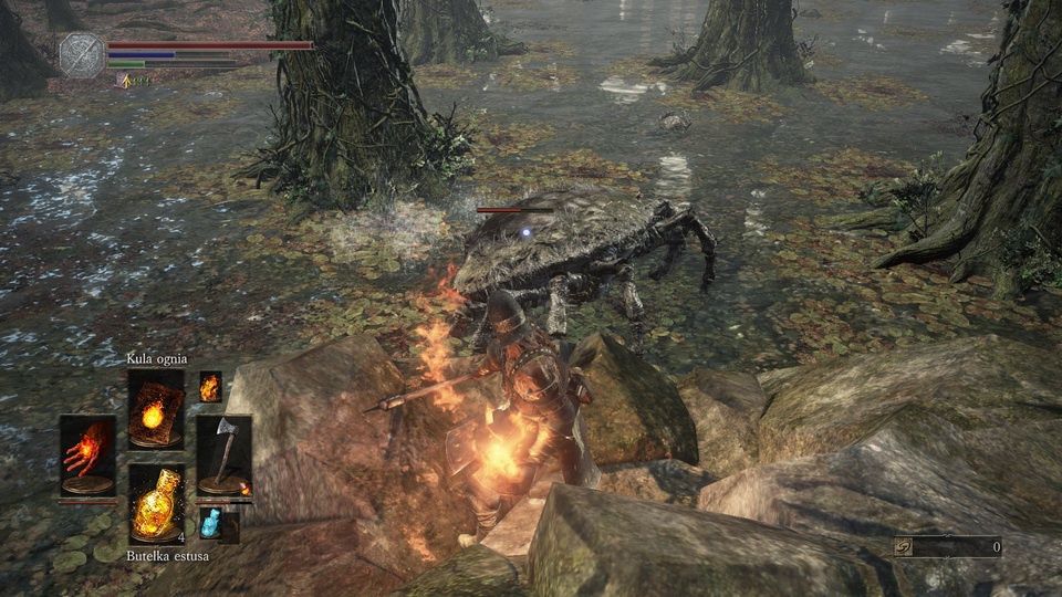 Dark Souls III - walka z krabem