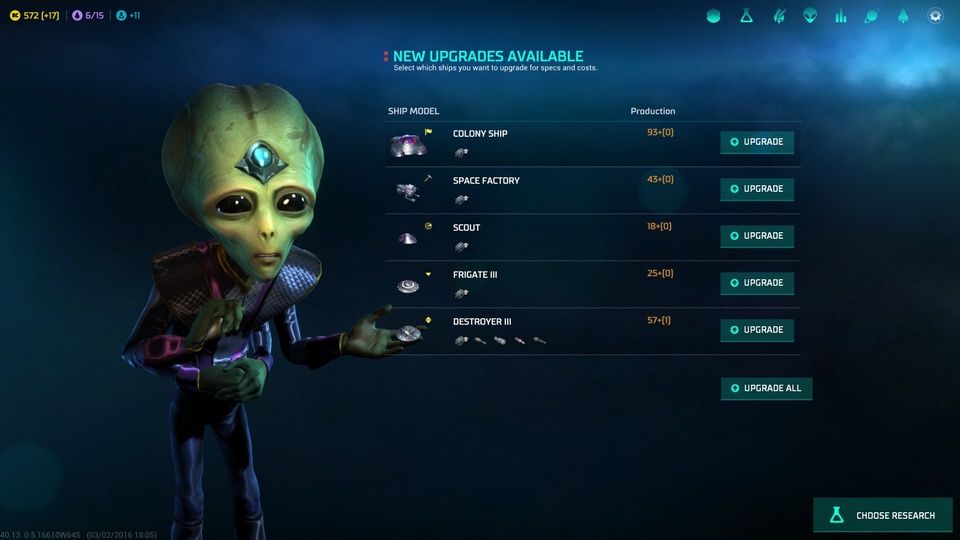 Master of Orion: Conquer the Stars - aktualizacja schematów Psilonów