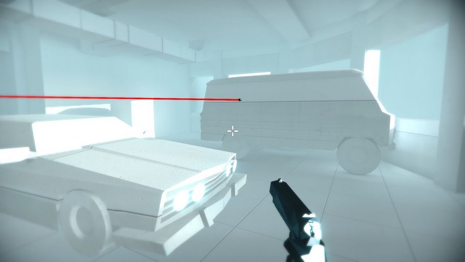 SUPERHOT - śmigające w powietrzu pociski