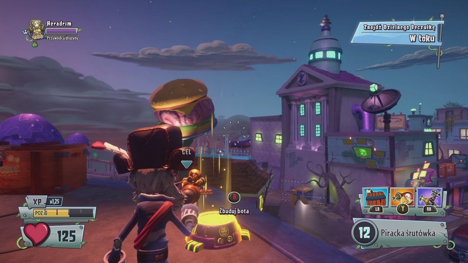 Plants vs Zombies Garden Warfare 2 - miasto po stronie Zombie