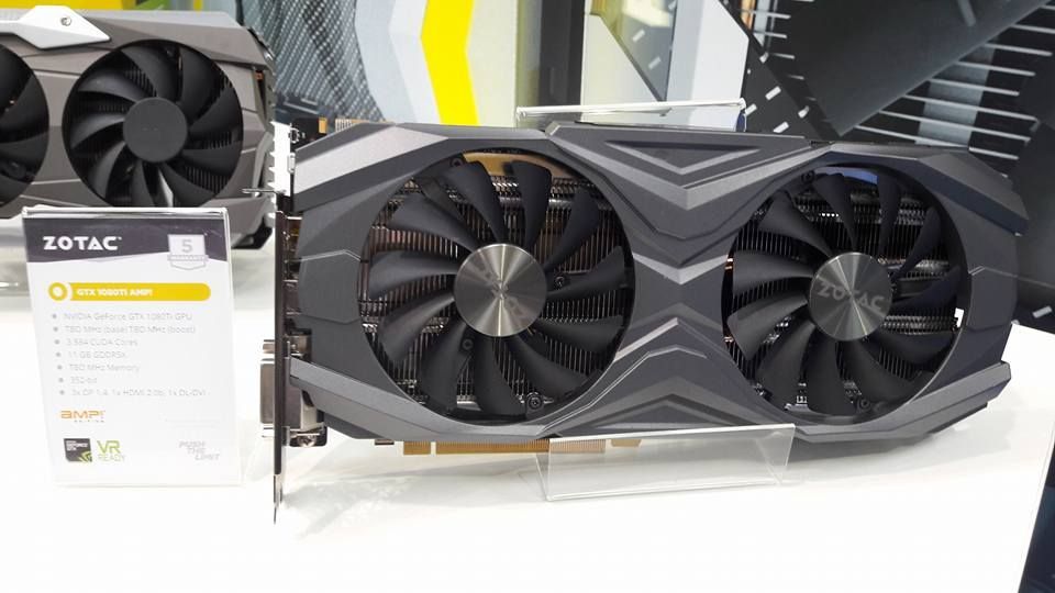 Zotac GeForce GTX 1080 Ti AMP!