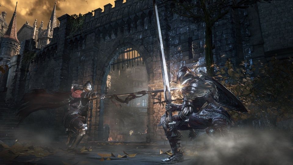 Dark Souls 3 - walka w twierdzy