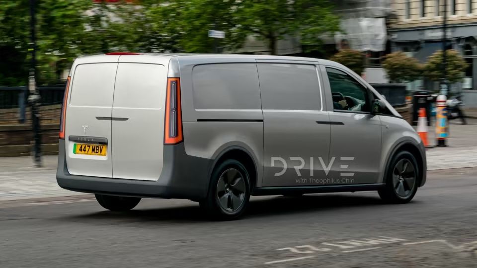 Tesla Robovan - render