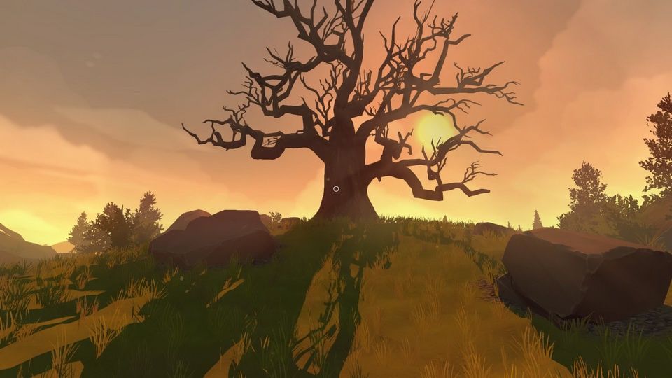 Firewatch - zachód słońca