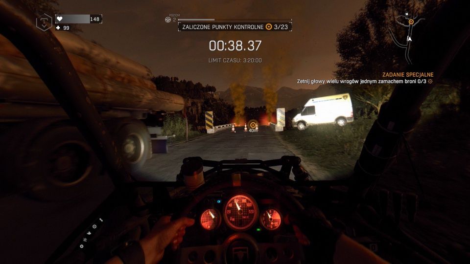 Dying Light The Following - jazda na czas
