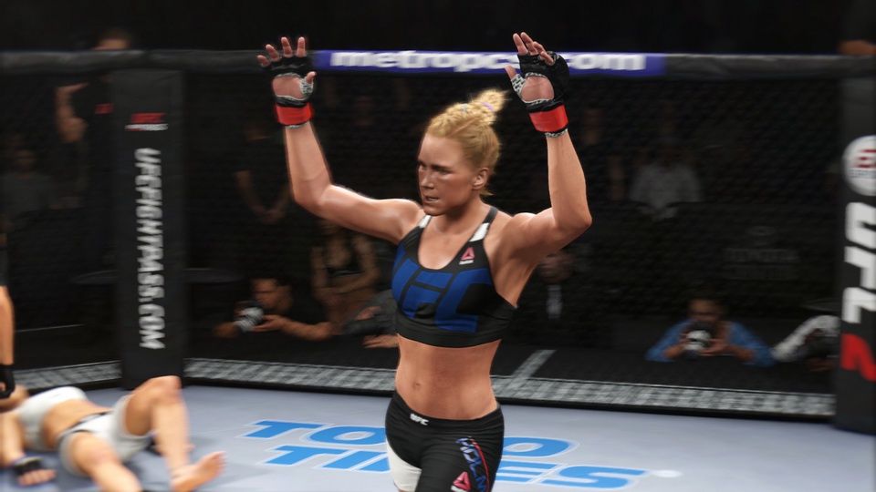 EA Sports UFC 2 - zaliczony nokout