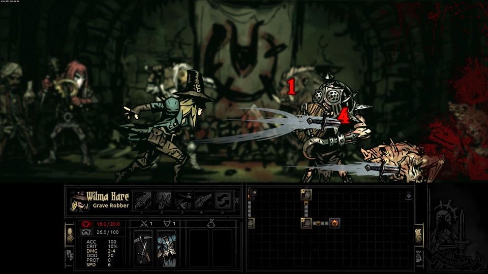 Darkest Dungeon - grave robber