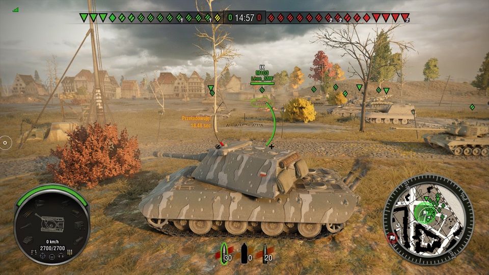 World of Tanks na Playstation 4 - E100 w natarciu